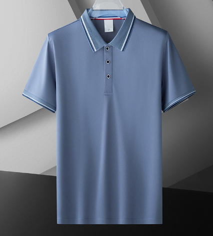 Stylish Ice Silk Polo Shirt