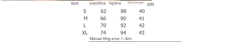 White green A-line Skirt