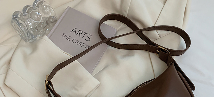 Women's Top Layer Cowhide Bag - Side View