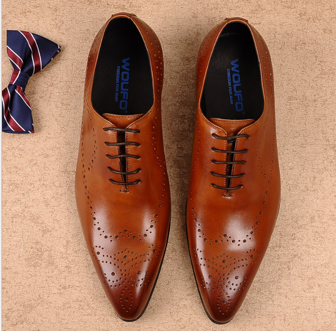 Elegant Leather Dress Shoes