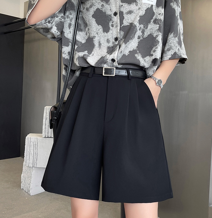 Women's High Waist Casual Hanging Shorts Image 8