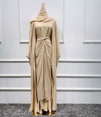 3Pcs Abaya Set Image 3