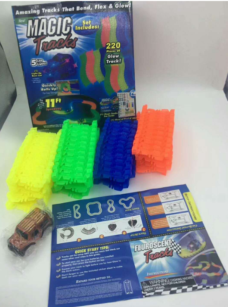 Glow Racing Track Set Image 3