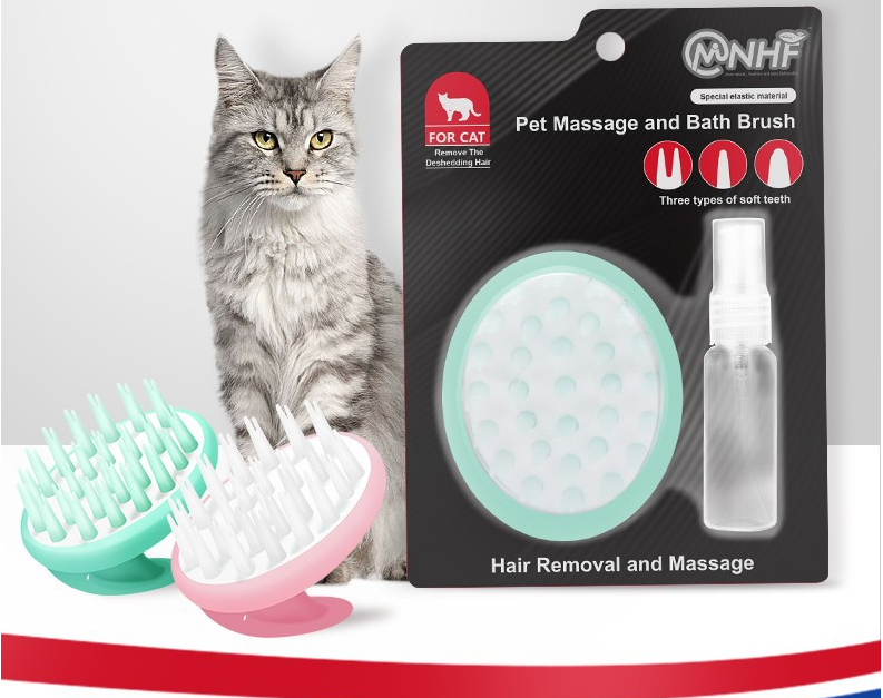 Soft Bristles of Pet Brush