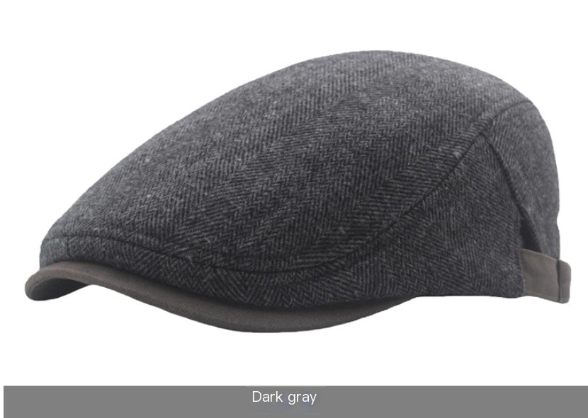 Newsboy Cap - Light Gray
