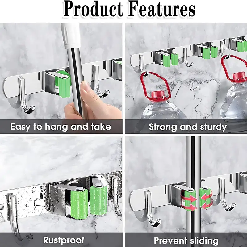 Broom and Mop Holder