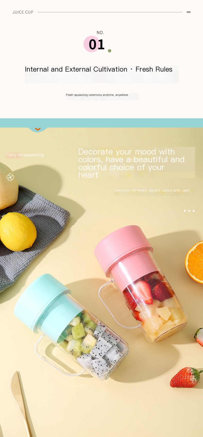 Portable Electric Juice Cup 3