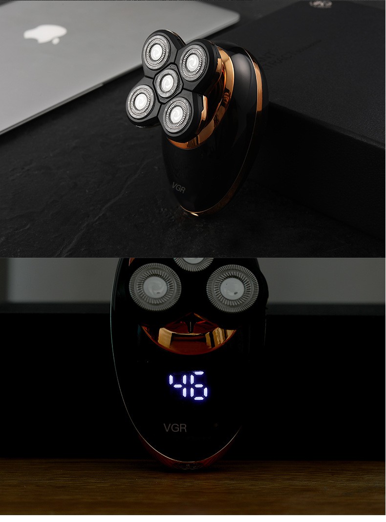 Smart LED Display Hair Clipper