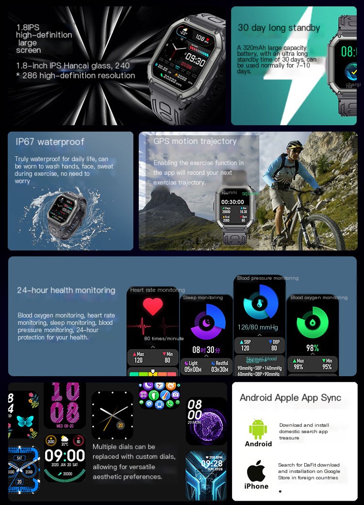 KR06 Smart Watch Image 2