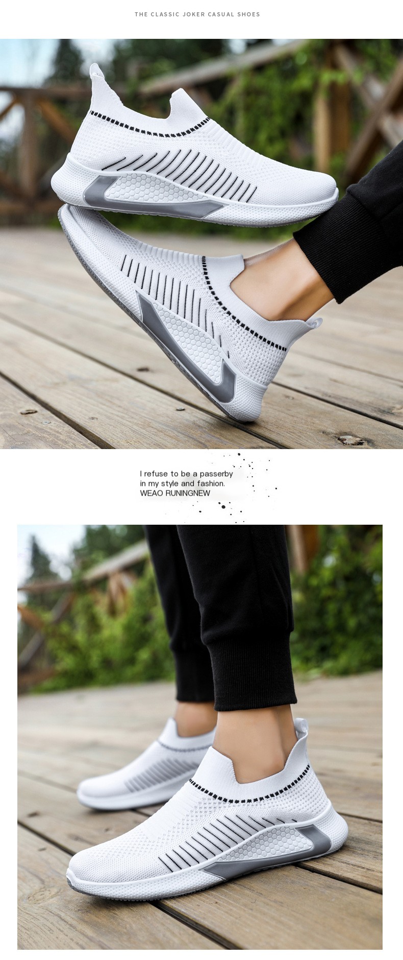 Flying Woven Sports Shoes Image 18