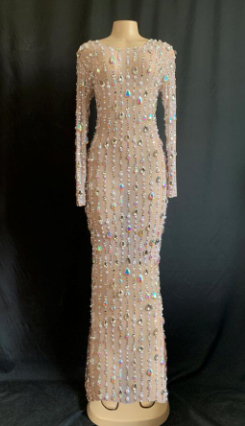 Women's Rhinestone Dress 3