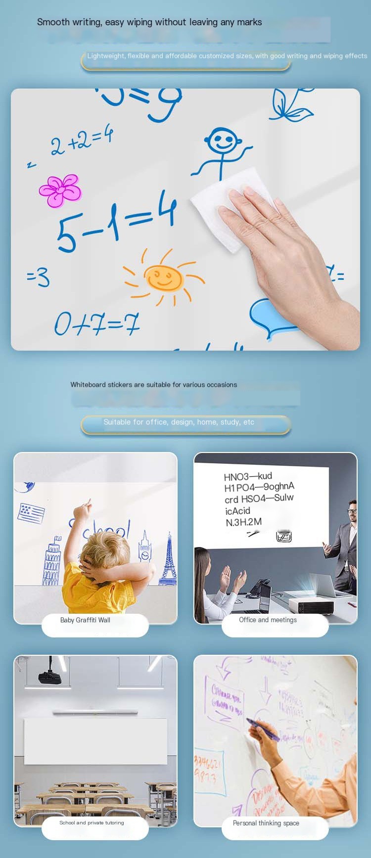 Blackboard Wall Decal 3