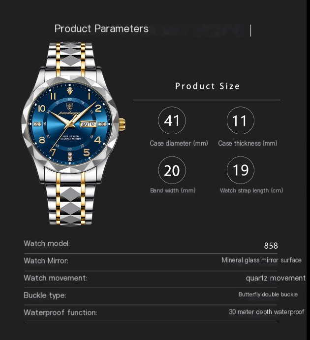 Luxury Man Wristwatch