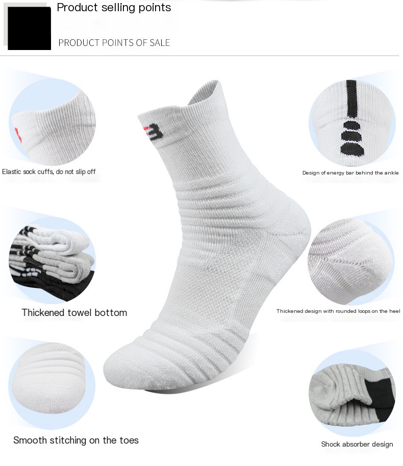 Elite Basketball Socks Image 1