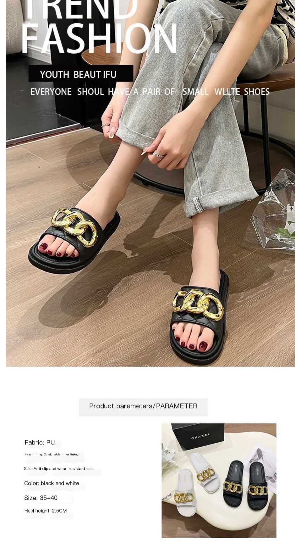 Women's Slippers - Style