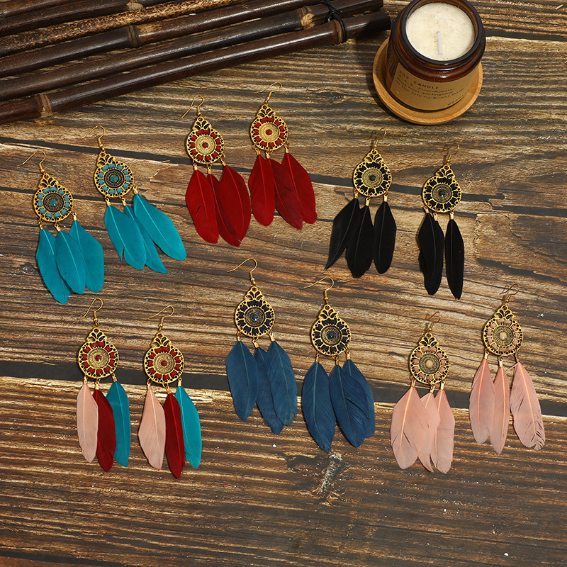 Feather Earrings 1