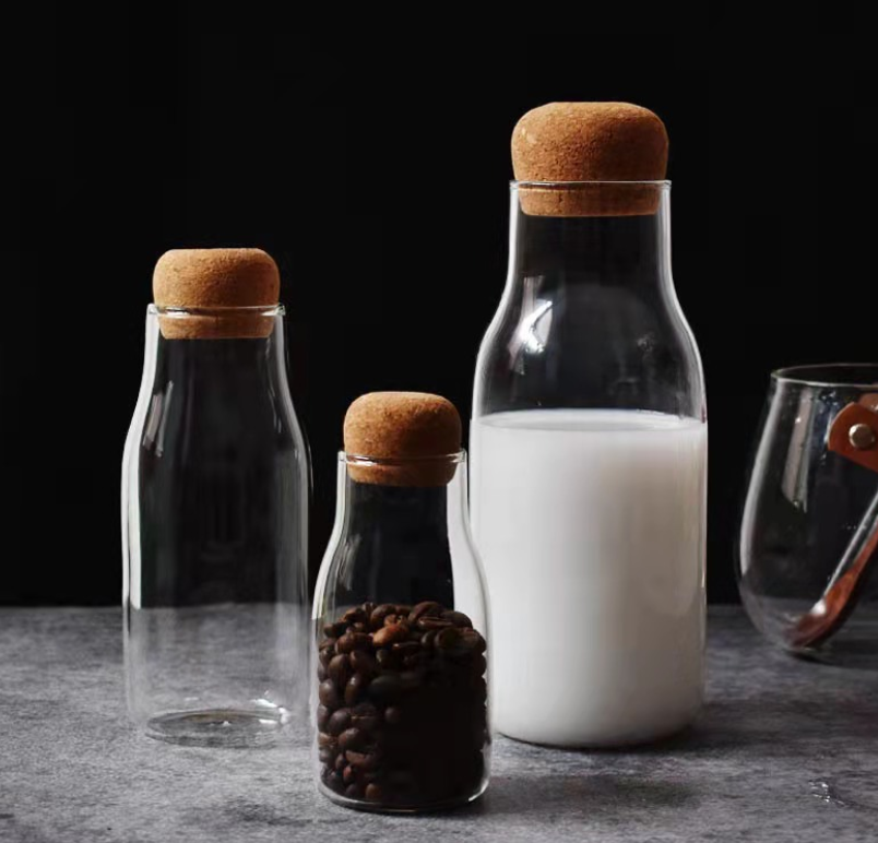 Cork Glass Bottle Image 12