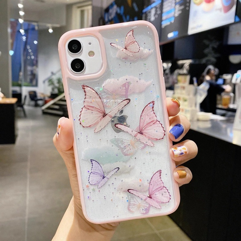 Blue Butterfly Phone Case 1