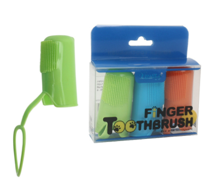 Natural Silicone Finger Toothbrush Image 3