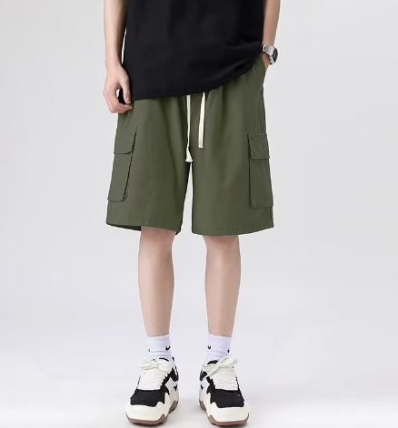 Hip-Hop Cargo Shorts Image 5