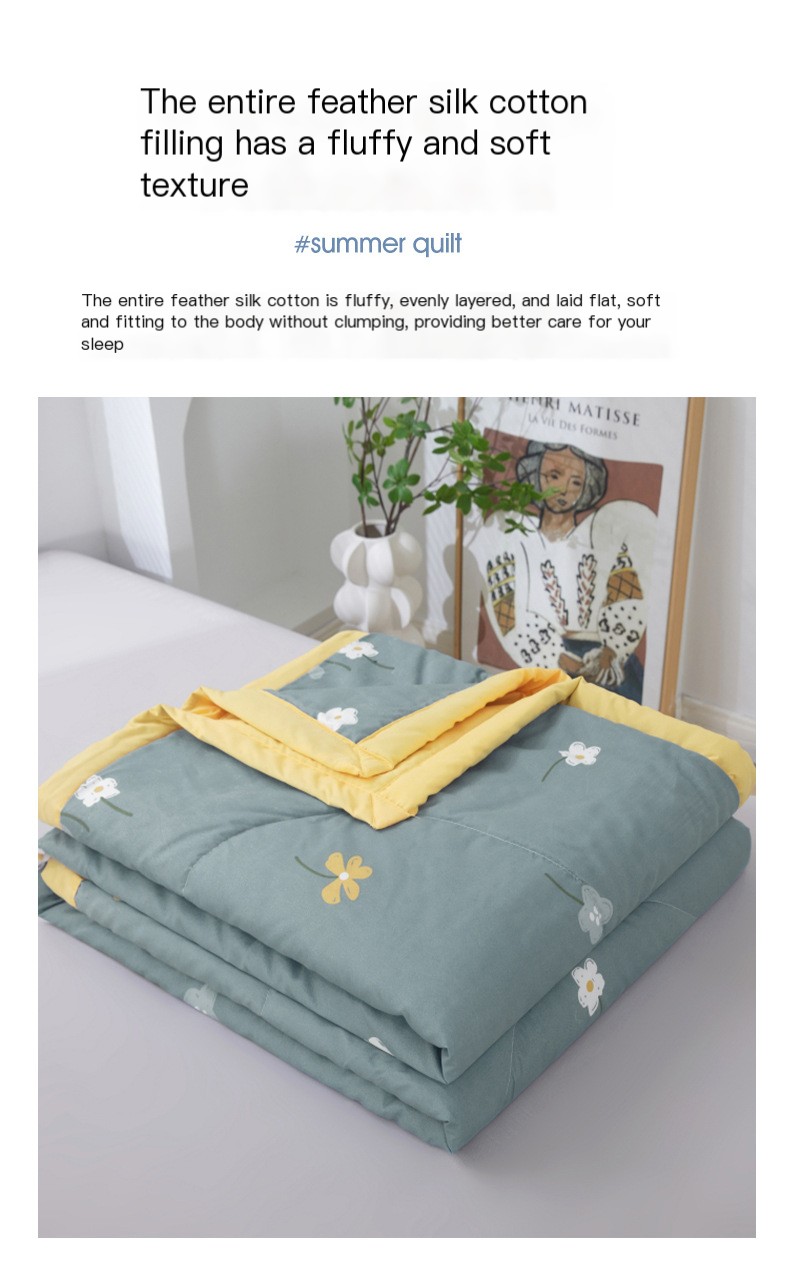 Colorful World Summer Quilt