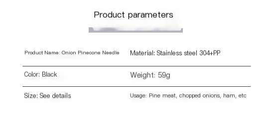 AccuSlice? Onion Potato Vegetable Meat Holder Slicer Stainless Steel