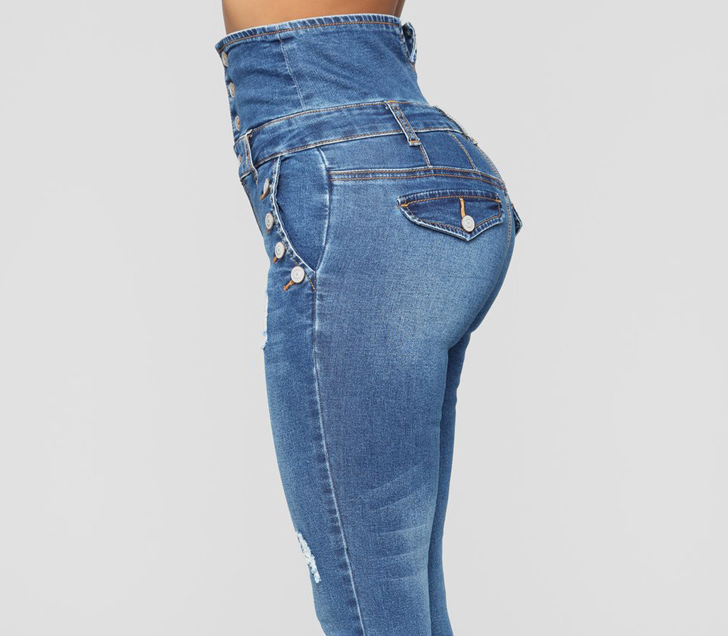 Elastic Stretch Jeans