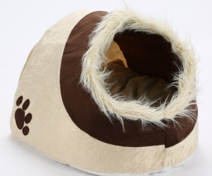 Leopard Print Pet Bed Image 1