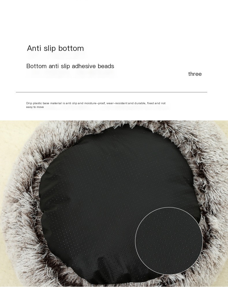 Soft Plush Cat Bed