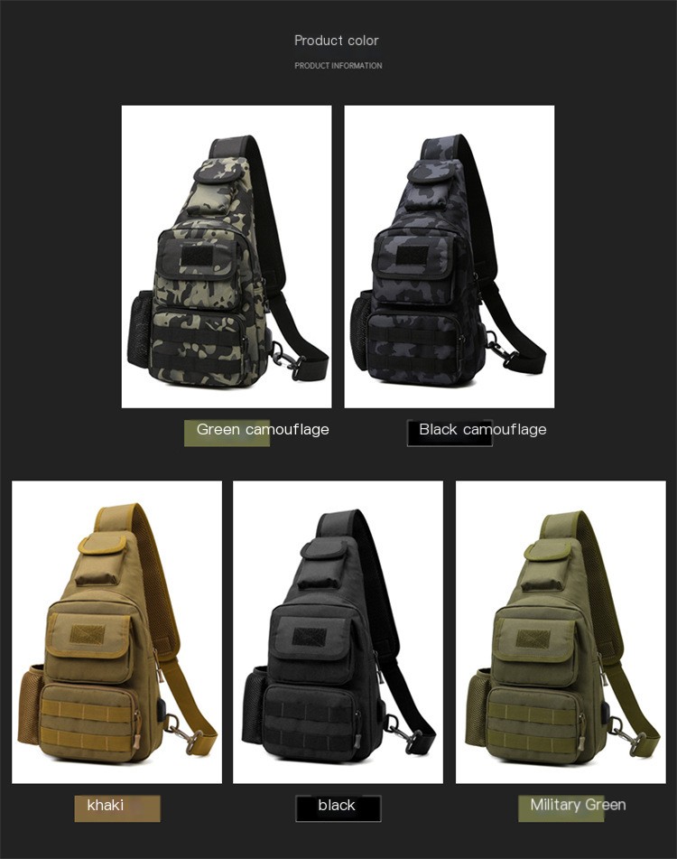 Water Bottle Chest Bag
