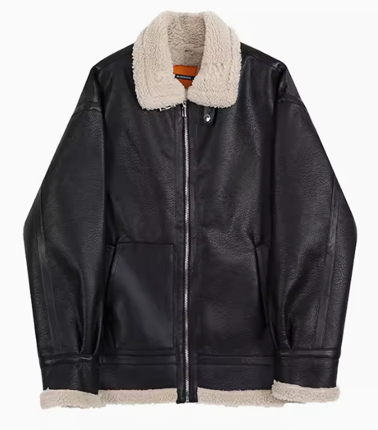 IEFB Men's Lamb Fur Jacket Details