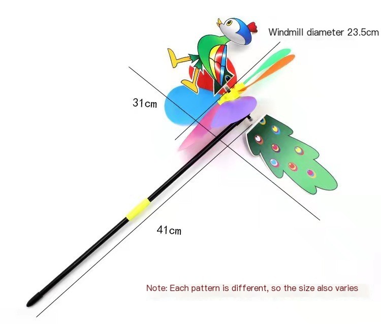Colorful Windmill Toy