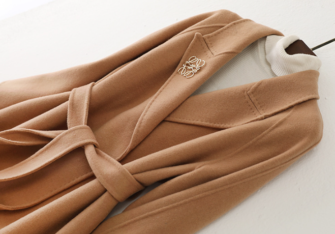 Double-sided Cashmere Coat Suit