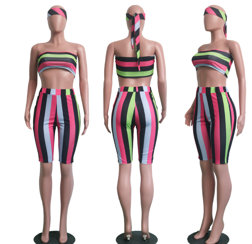 Colorful Striped Set Image 2