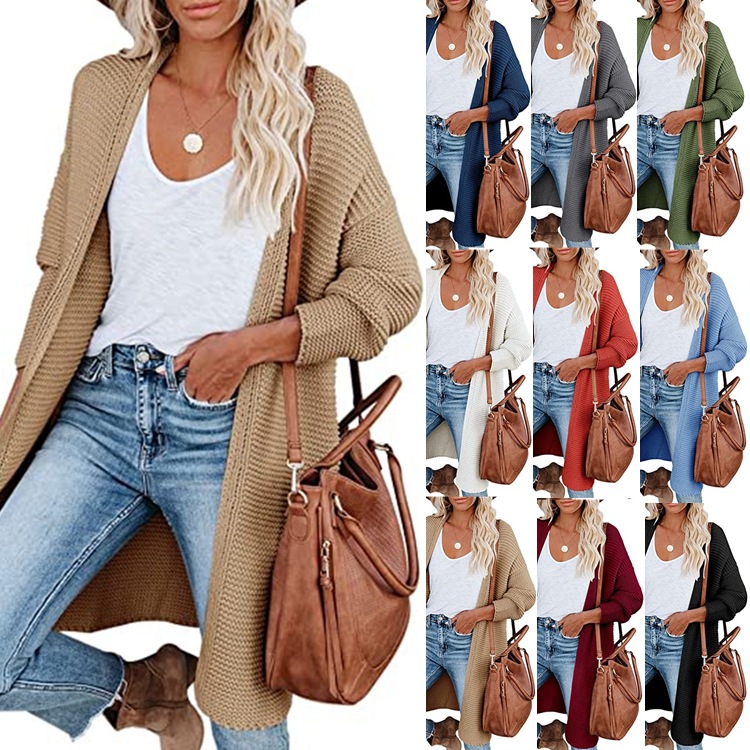 Knitting Cardigan Sweater Image 3