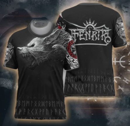Fenrir the Wolf T-shirt
