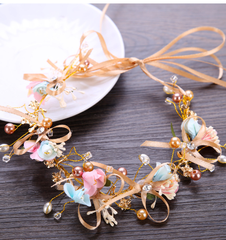 Flower Crown Headband Image 3