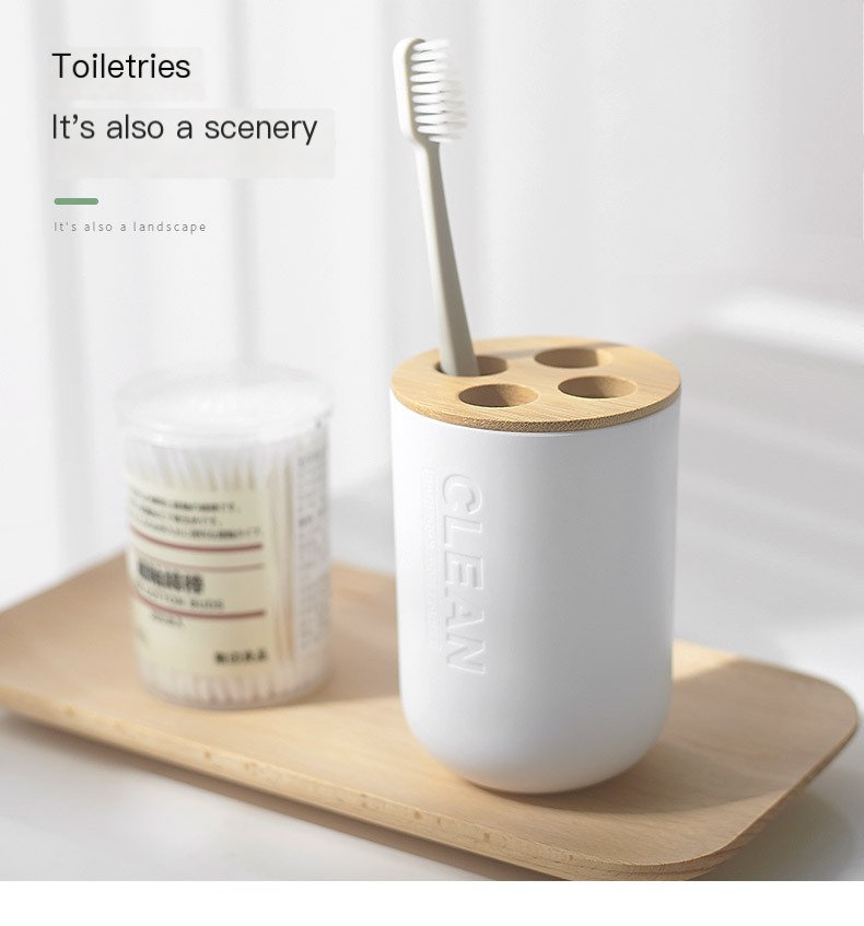Bamboo Bathroom Set 4