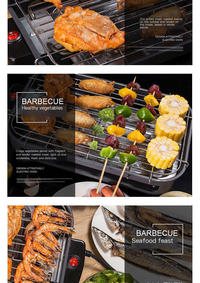 Electric BBQ Grill Image 4