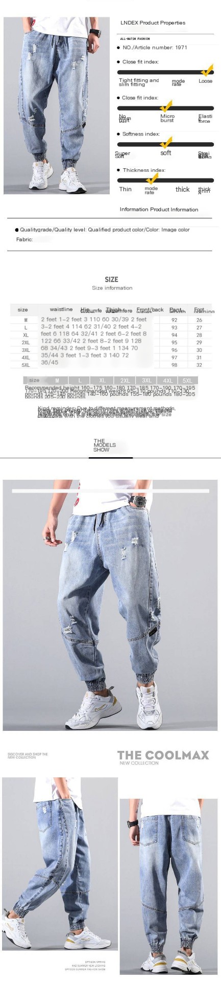 Men's Loose Harem Trousers 3