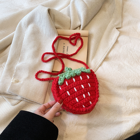 Kids Strawberry Bag Image 1