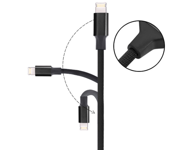 90-Degree Elbow Mobile Game Charging Cable