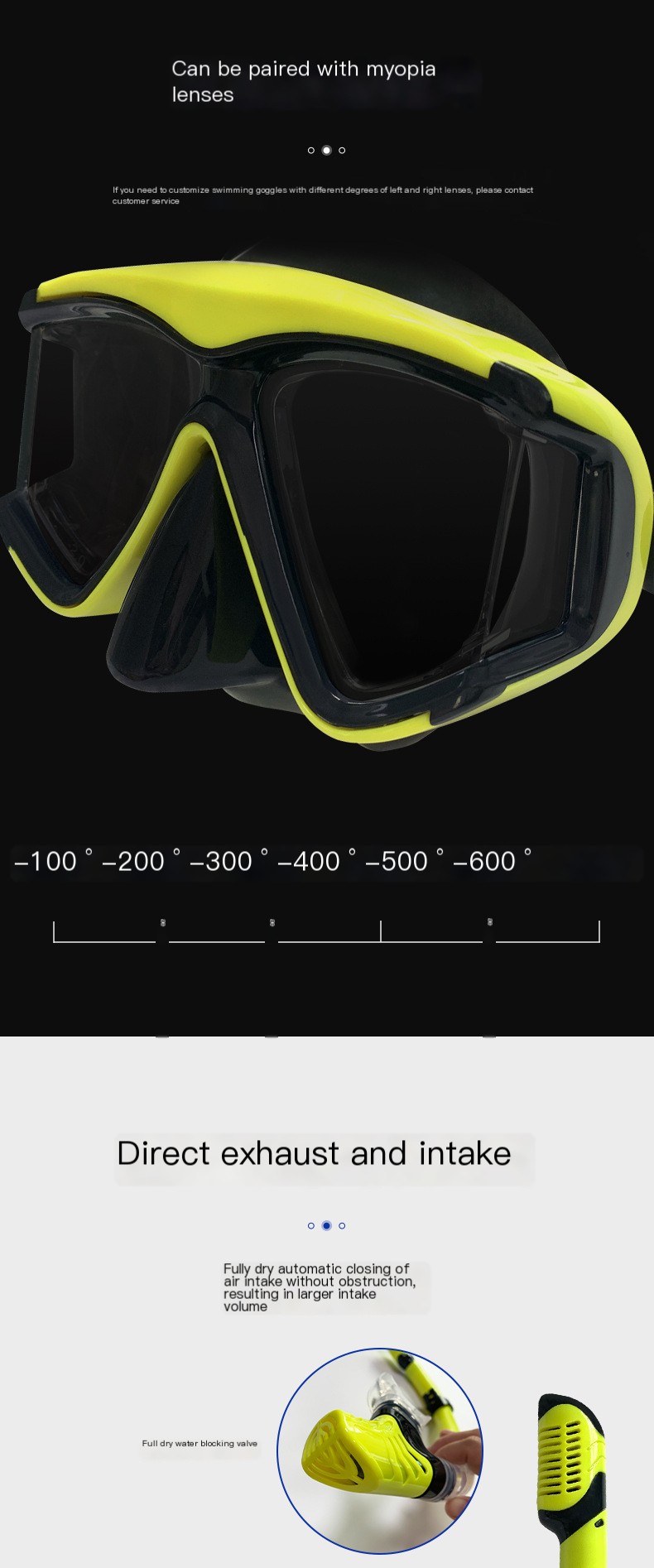 Diving Mask Fit