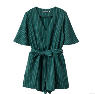V-Neck Jumpsuit Details