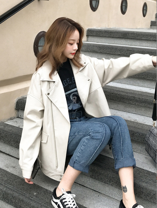 Model wearing the jacket