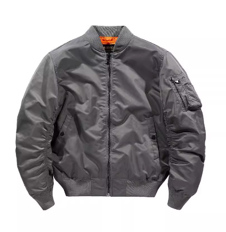 Men's Military Green Jacket Image 3