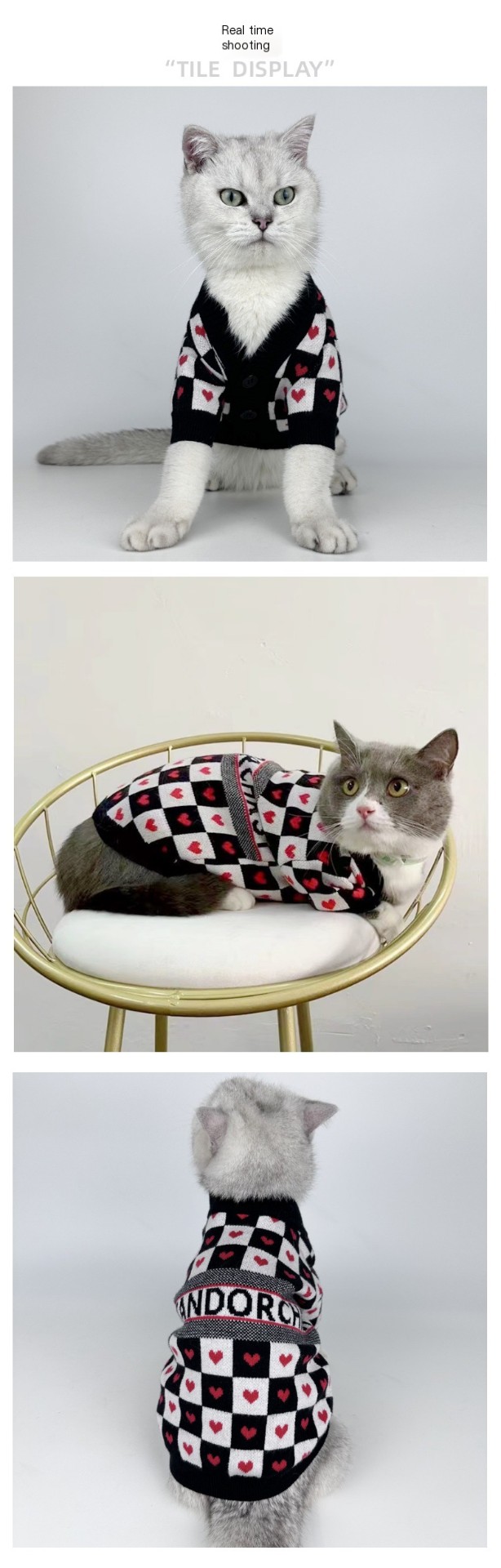 Pet Sweater Size Chart 3