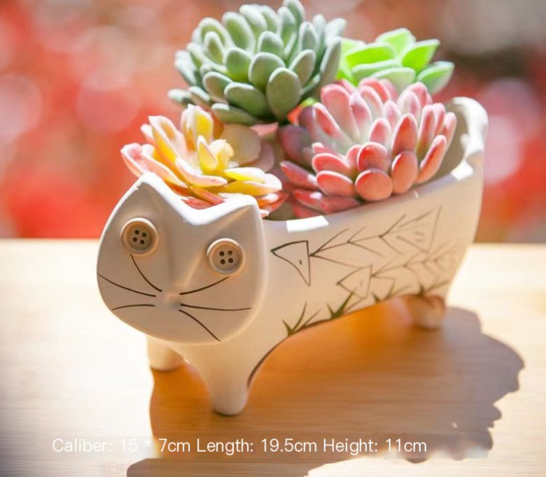 Cute Cat Planter
