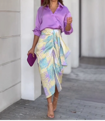 Stylish Skirt Suit