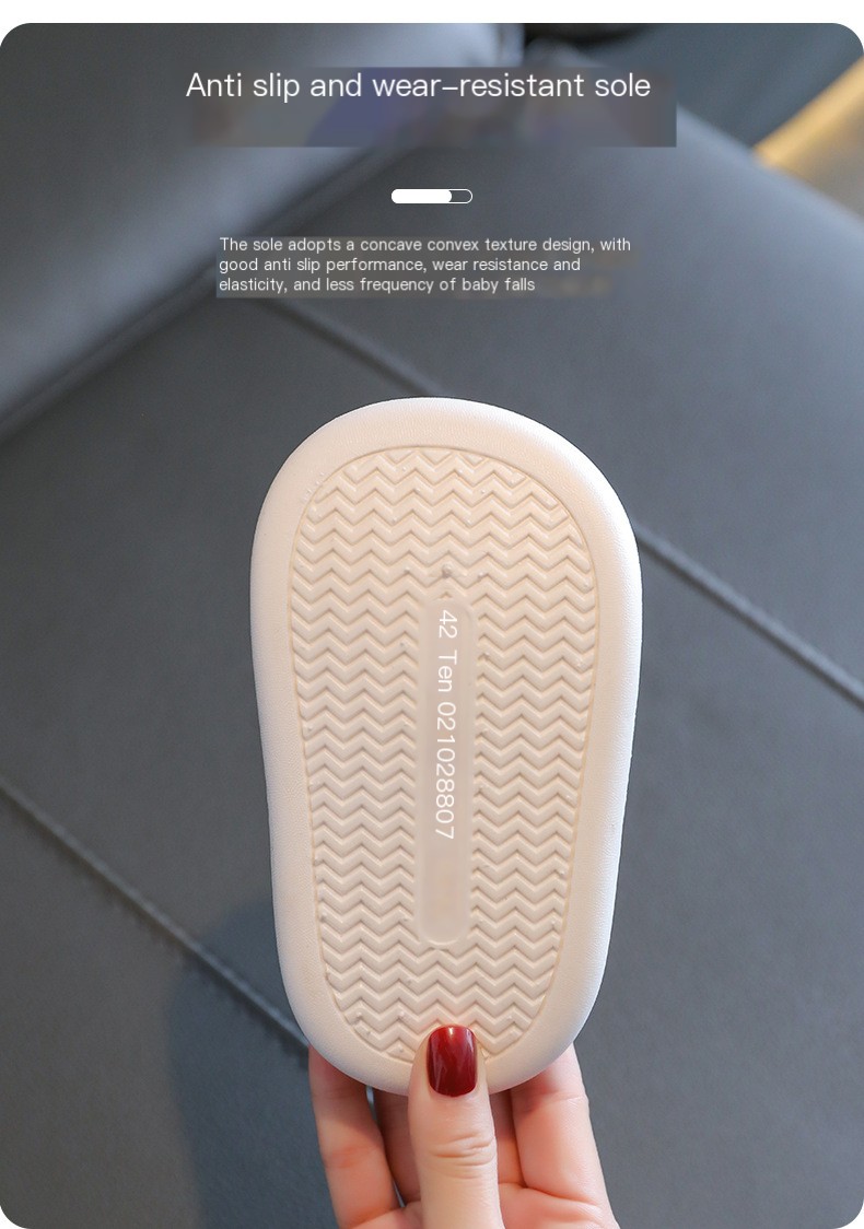 Children's cotton slippers